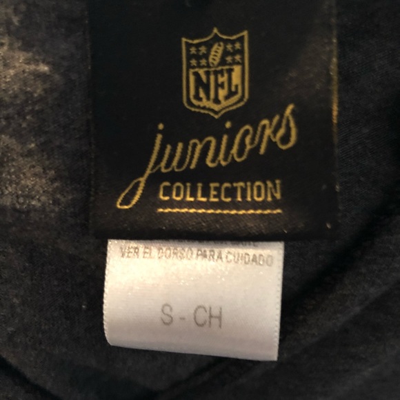 Ladies NFL Team Oakland Raiders Juniors Hoodie - Picture 3 of 3